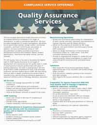Quality Assurance Services