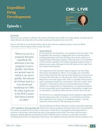 Expedited Drug Development